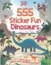 555 Sticker Fun Dinosaurs фото книги маленькое 2