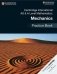 Cambridge international as & a level mathematics: mechanics practice book фото книги маленькое 2
