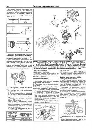 Toyota бензиновый двигатель 1G-FE 1992-06 год выпуска. Устройство, техническое обслуживание и ремонт фото книги 4
