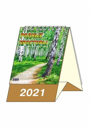 Календарь-домик "Родные просторы" на 2021 год фото книги