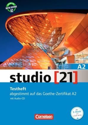 studio [21] Grundstufe A2: Gesamtband. Testheft (+ Audio CD) фото книги