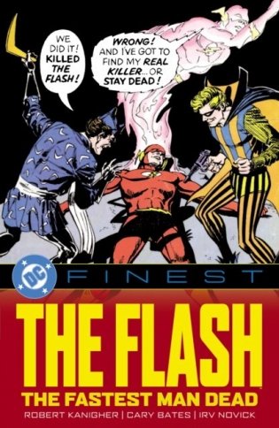 DC Finest: The Flash: The Fastest Man Dead фото книги