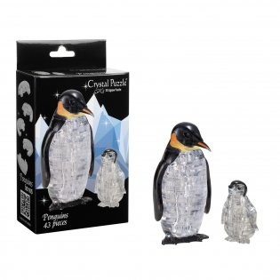 3D головоломка "Пингвины" фото книги 3