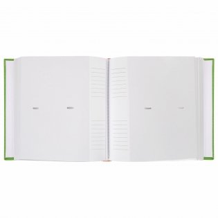 Фотоальбом "Brauberg", на 200 фото 10х15 см, ткань, цвет зеленый фото книги 3