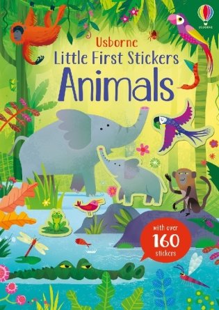Little First Stickers Animals фото книги