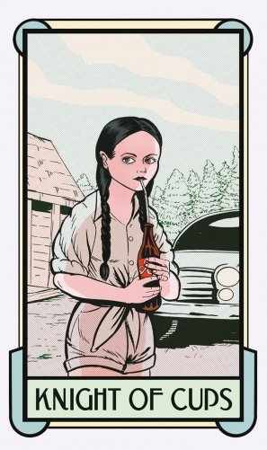 Christina Ricci's Cat Full of Spiders Tarot Deck and Guidebook фото книги 11