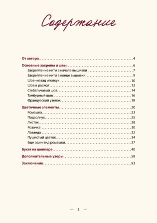 Вышивка для начинающих. Простые швы, стежки и фигуры фото книги 4