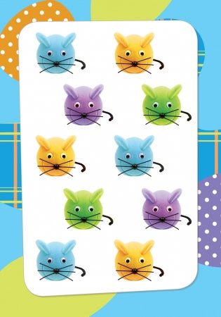 Развивающие карточки "Цифры и фигуры" фото книги 3