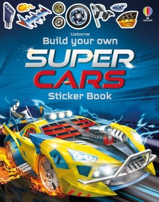 Build Your Own Supercars Sticker Book фото книги
