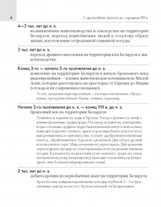 История Беларуси. 6—11 классы. Основные даты и события с комментариями фото книги 4