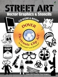 Street Art Vector Graphics & Stencils (+ CD-ROM) фото книги