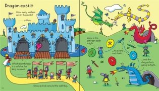 The Usborne Little Children's Activity Book: Mazes, Puzzles and Colouring фото книги 4