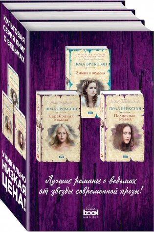 Зимняя ведьма. Серебряная ведьма. Полночная ведьма (комплект из 3 книг) (количество томов: 3) фото книги 2