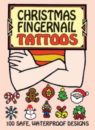 Christmas Fingernail Tattoos фото книги