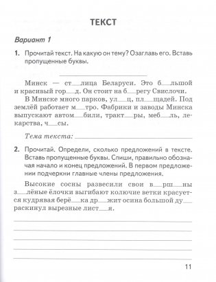 Русский язык. Самостоятельные работы. 3 класс фото книги 2