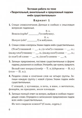 Русский язык. 4 класс. Контрольные и самостоятельные работы фото книги 5