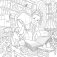 Everyday Magic: A Cozy Fantasy Coloring Book фото книги маленькое 10