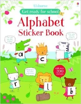 Alphabet Sticker Book фото книги