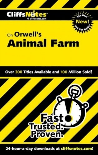 CliffsNotes on Orwell&apos;s Animal Farm фото книги