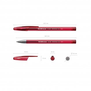 Ручка гелевая "R-301 ORIGINAL Gel", красная фото книги 5