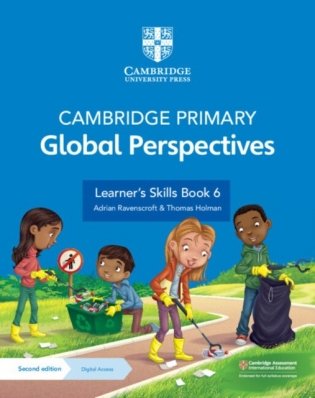 Cambridge primary global perspectives learner`s skills book 6 with digital access (1 year) фото книги