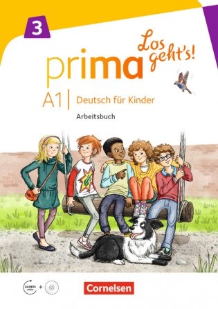 Prima А1.3. Los geht's! Deutsch fur Kinder. Arbeitsbuch (+ Audio CD) фото книги