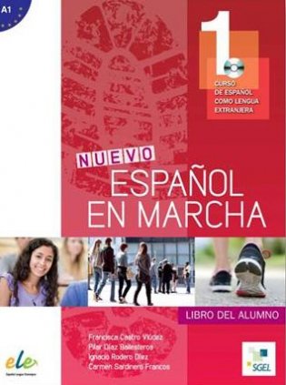 Nuevo Espanol en marcha 1. Libro del alumno (+ Audio CD) фото книги