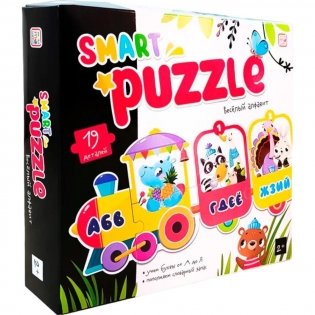 Smart-пазлы. Весёлый алфавит фото книги