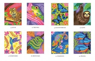Mystery Coloring Wild Animals фото книги 3