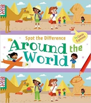 Spot the Difference Around the World фото книги