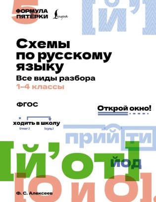 Схемы по русскому языку. Все виды разбора. 1-4 классы фото книги