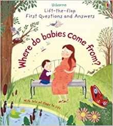 Lift-The-Flap First Questions & Answers: Where Do Babies Come from? Board book фото книги