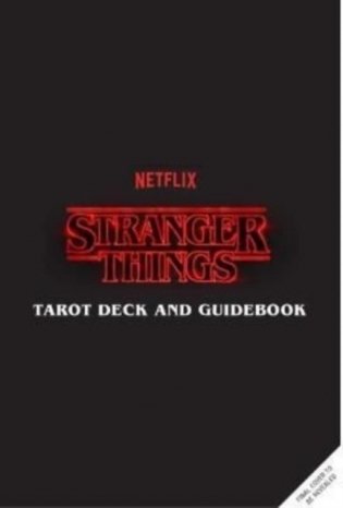 Stranger things tarot deck and guidebook фото книги
