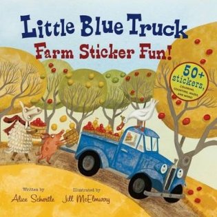 Little Blue Truck. Farm Sticker Fun! фото книги