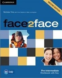 Face2face. Pre-intermediate Workbook with Key фото книги