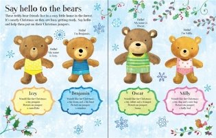 Dress the Teddy Bears for Christmas фото книги 2
