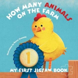 My First Jigsaw Book. How Many Animals On the Farm? фото книги