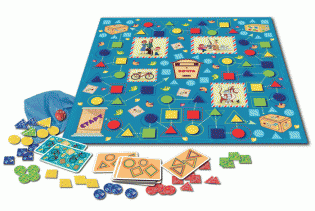 Обучающая настольная игра "Простоквашино. Геометрические фигуры" фото книги 3