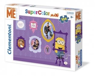 Пазл-макси "Minions. Забавные портреты", 104 элемента фото книги