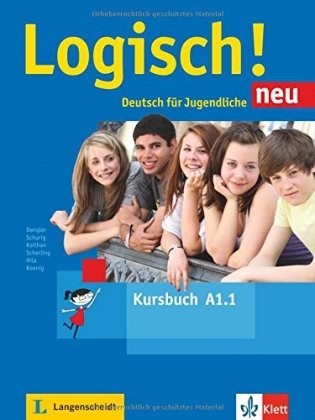 Logisch! neu A1.1. Deutsch für Jugendliche. Kursbuch mit Audio-Dateien zum Download фото книги