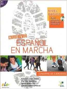 Nuevo Espanol en Marcha Basico: Exercises Book + CD: Levels A1 and A2 in One Volume (+ CD-ROM) фото книги