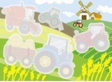 Многоразовые водные раскраски. Выпуск 7.Трактор фото книги