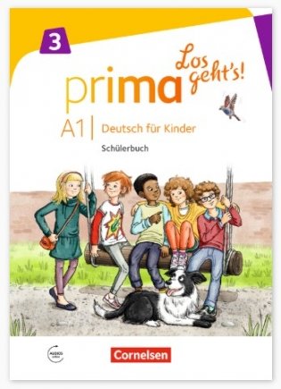 Prima A1.3. Los geht's! Deutsch fur Kinder. Schuelerbuch mit MP3-Download фото книги