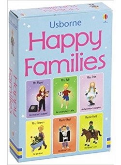 Usborne Happy Families Cards фото книги