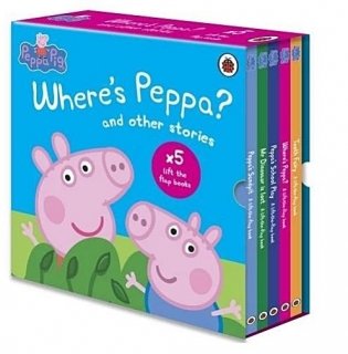 Peppa Pig: Lift the Flap Collection (5-book set) (количество томов: 5) фото книги