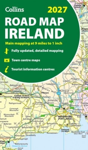 2027 collins road map of ireland фото книги