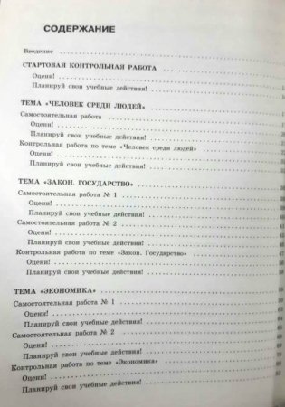 Обществознание. Тематический контроль. 7 класс. Рабочая тетрадь. ФГОС фото книги 3