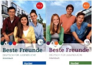 Beste Freunde B1. Paket Arbeitsbuch B1/1 und B1/2. Deutsch für Jugendliche (+ Audio CD) фото книги