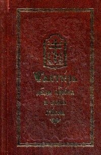 Псалтирь Давида пророка и Царя песнь (на церковнославянском языке) фото книги