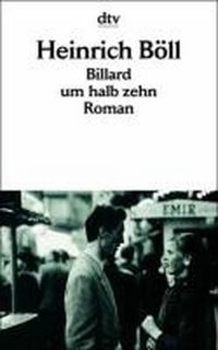 Billard Um Halbzehn фото книги